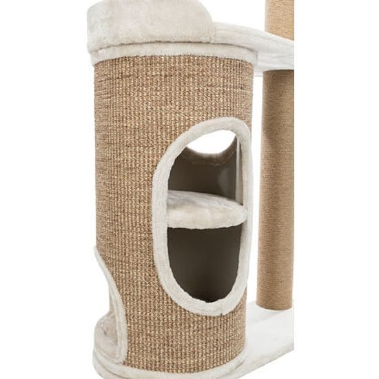 Trixie Škrabadlo FALCO s válcem a odpočívadlem 117cm sv,šedé/hnědé