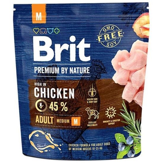 Brit Premium by Nature Dog Adult M 1 kg