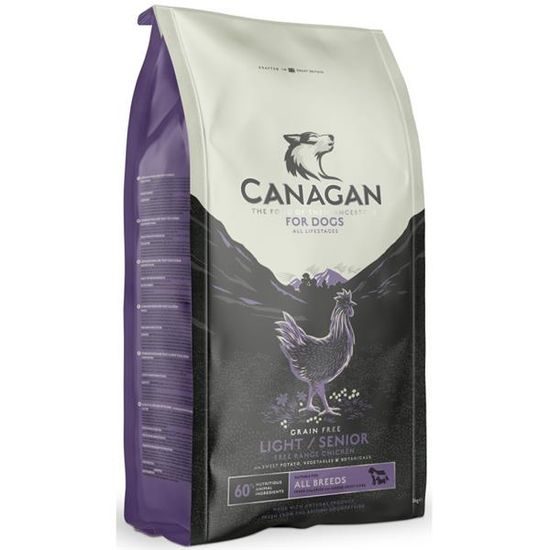 Canagan Canagan Dog Dry Light / Senior 2 kg