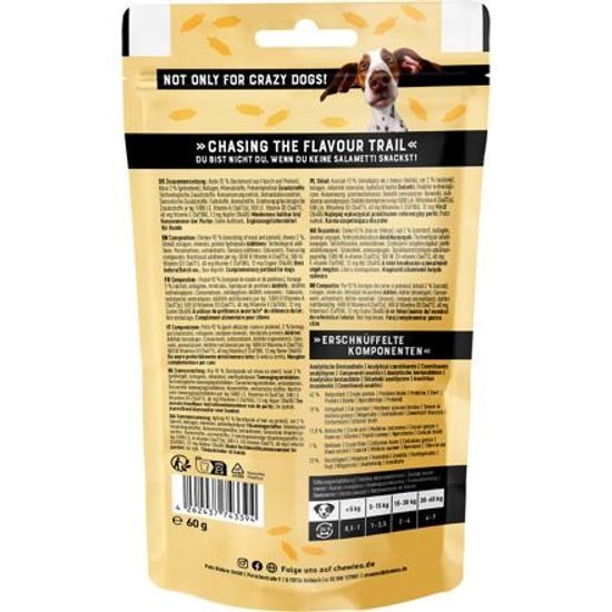 Chewies Salametti Kuřecí maso a sýr 60 g