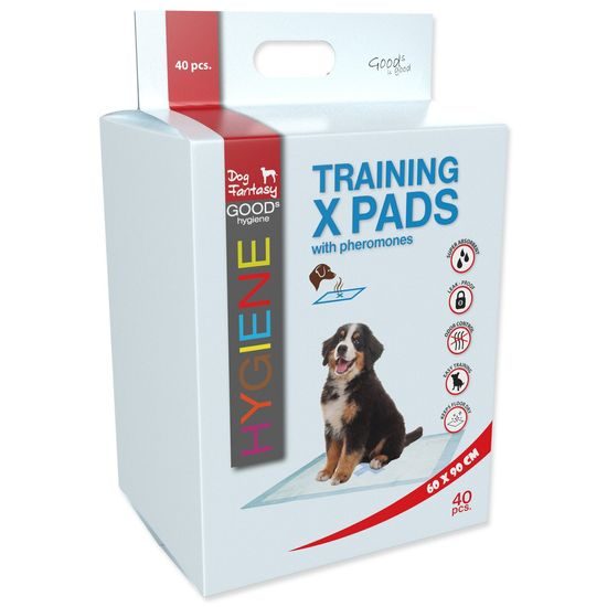 Dog fantasy Podložka tréninková X s feromony 60x90cm 40ks