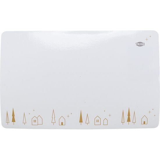 Trixie Vánoční prostírání s motivem 44 x 28 cm bílá/zlatá