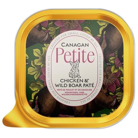 Canagan Canagan Petite dog vanička kuře a divočák 100g