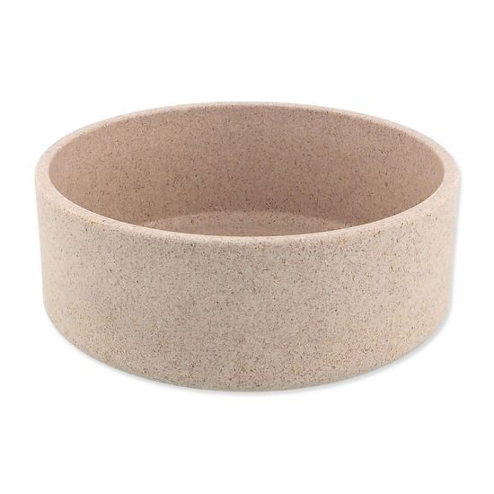 Dog fantasy Miska EcoStyle béžová 14cm, 600ml