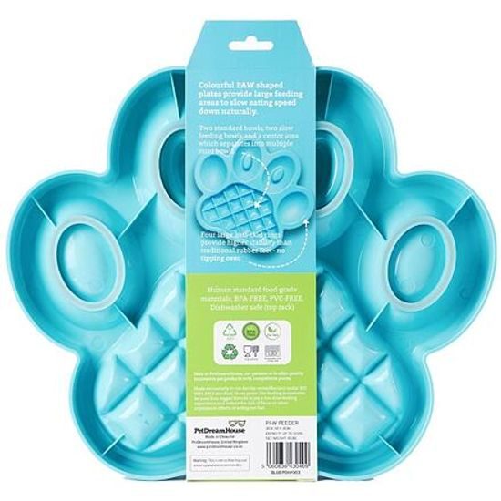 Red Dingo PetDreamHouse zpomalovací miska Paw Slow Feeder