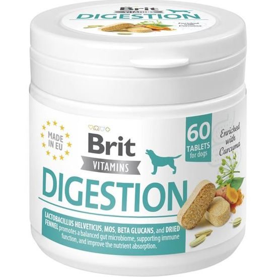 Brit Vitamins Digestion 120g (60 tbl.)