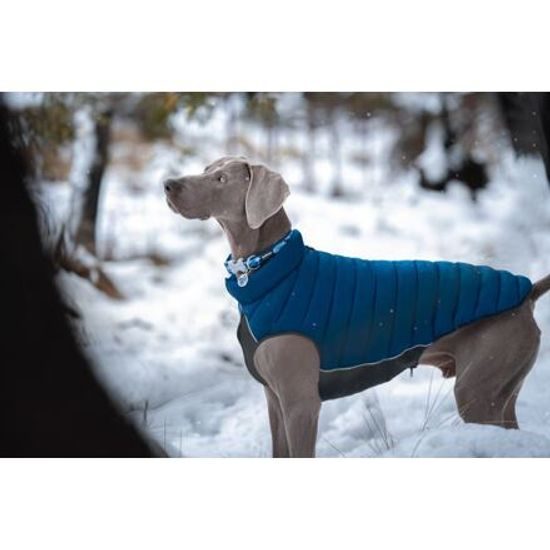 Red Dingo Puffer Jacket Červená / Oranžová velikost bundy 50 cm