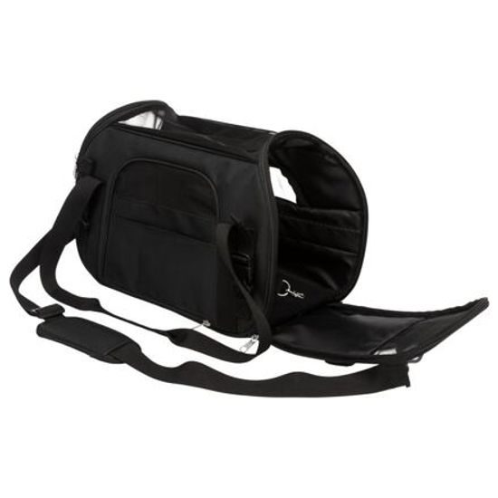 Trixie Transportní taška GINA 42x22x58cm do 6kg prošíváná uvnitř hebký plyš tělová