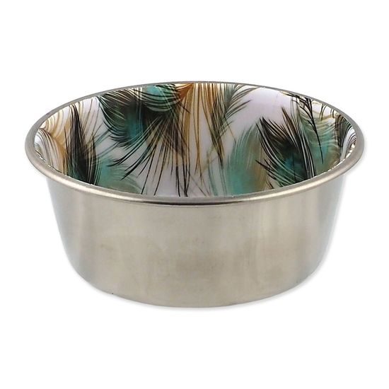 Dog fantasy Miska nerez se vzorem uvnitř 11cm, 300ml