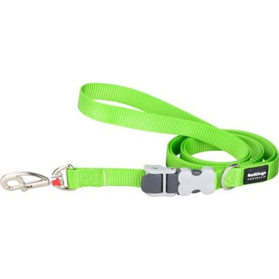 Red Dingo Vodítko SuperLead 15 mm x 1,8 m Limetková