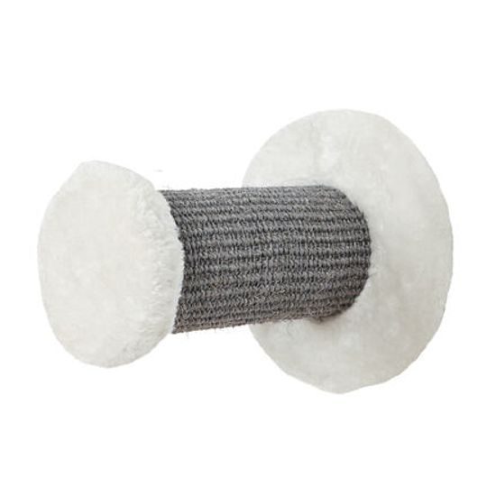 Trixie Škrabadlo na stěnu šplhací schod 18x22cm bílo/šedý