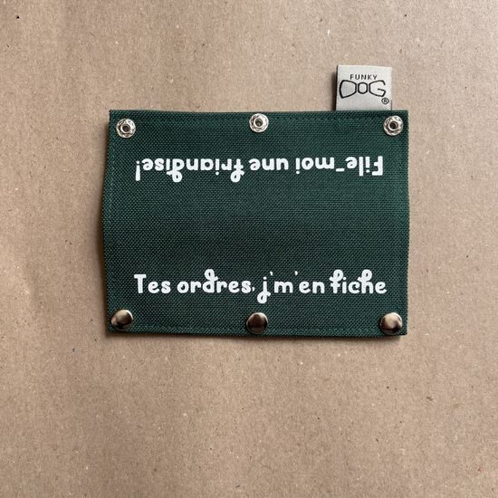 FUNKY DOG Návlek na vodítko originální nápisy