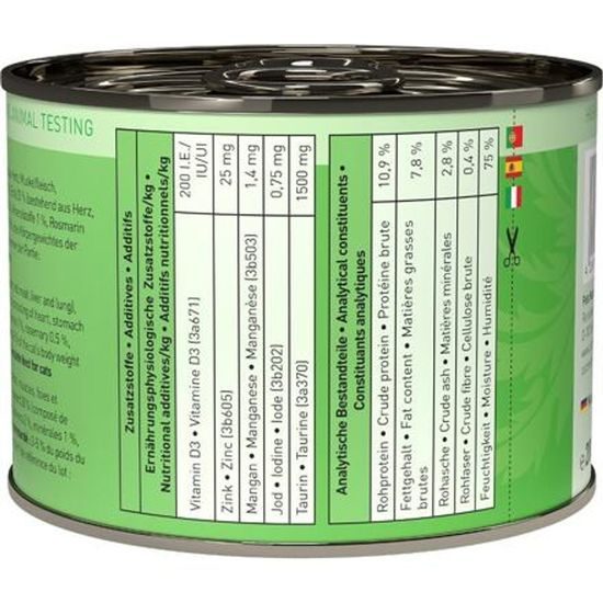 Catz finefood Konzerva CF No.23 - s hovězím a kachním masem 200g