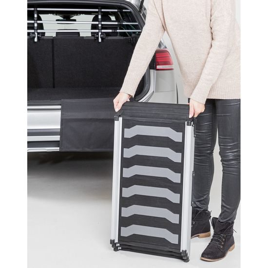 Trixie Rampa 3-dílná skládací 40x78-175cm,černá/šedá,do 90kg