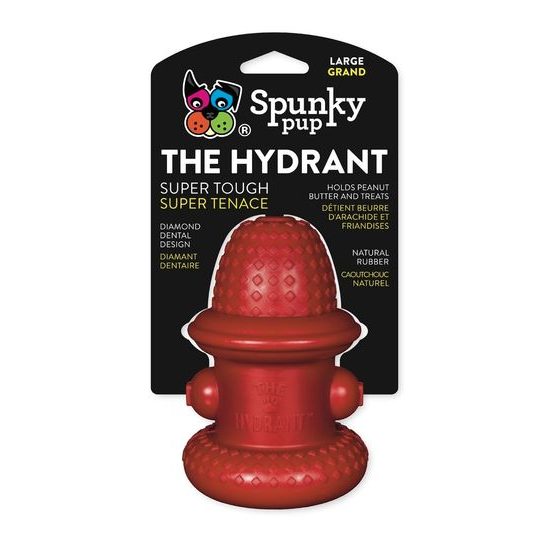 Spunky Pup Hydrant ze 100% přírodní gumy 13cm