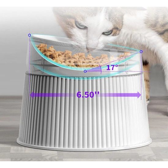 UahPet Geometry ergonomická miska pro kočky