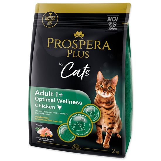 Prospera Plus Krmivo Adult 1+ Chicken Optimal Wellness 2kg