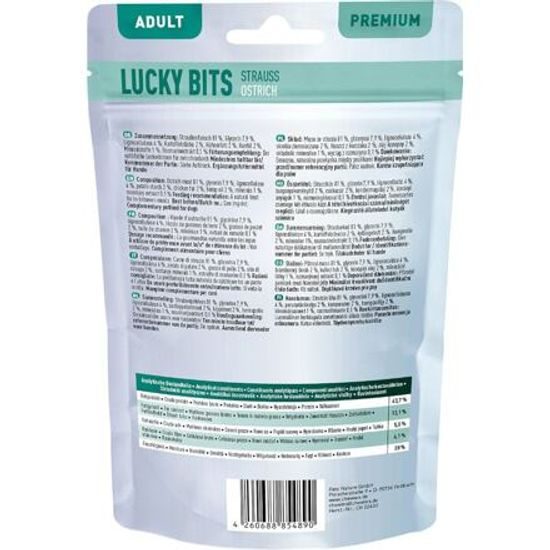 Chewies Lucky Bits se pštrosím masem 100 g