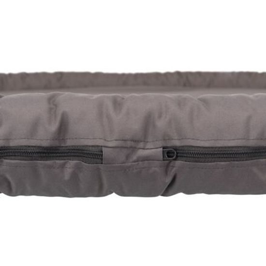 Trixie STRONG Edition oválný polštář SAMOA s okrajem 80x60cm šedá