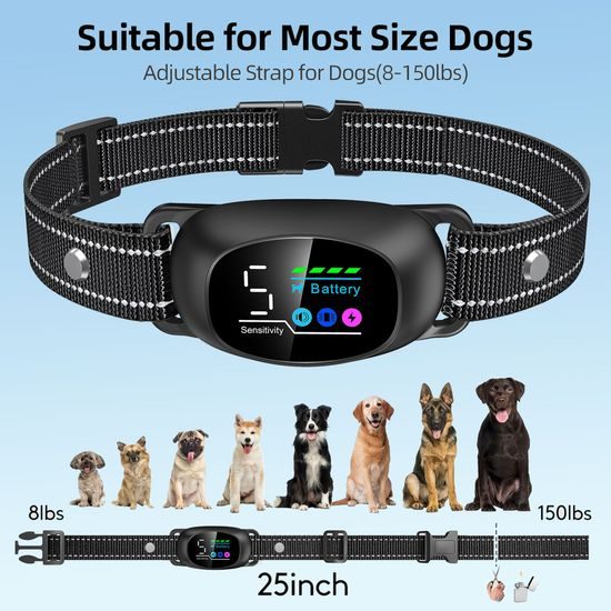 Reedog Protištěkací obojek S7