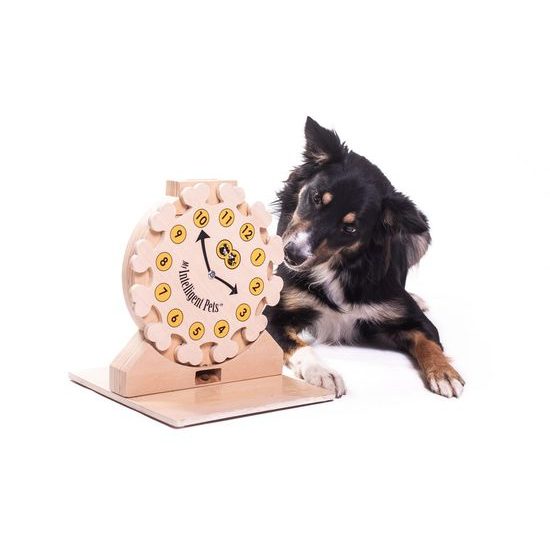 My Intelligent Pets Dřevěný hlavolam Clock
