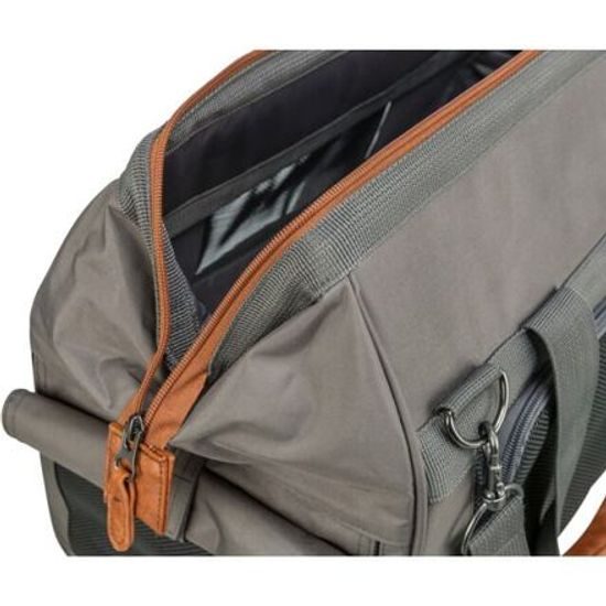 Trixie Cestovní taška FINLAY 43x26x32cm do 10kg nylon černá/šedá