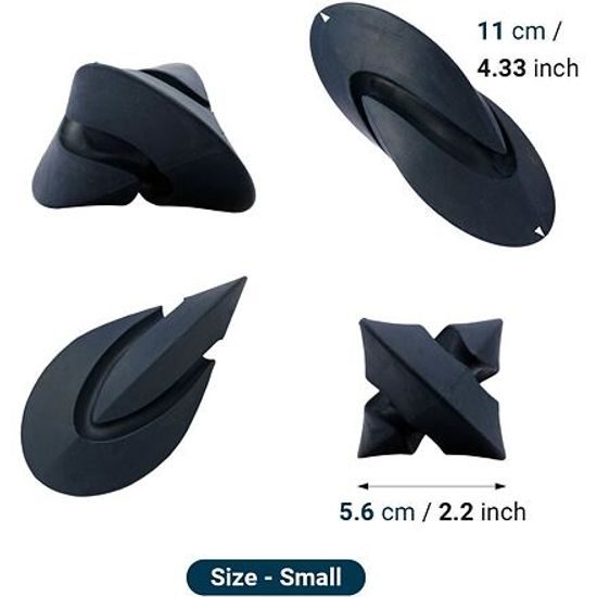 Petdreamhouse Chewtastic Geometrics Geo-Duo – tmavě modrá