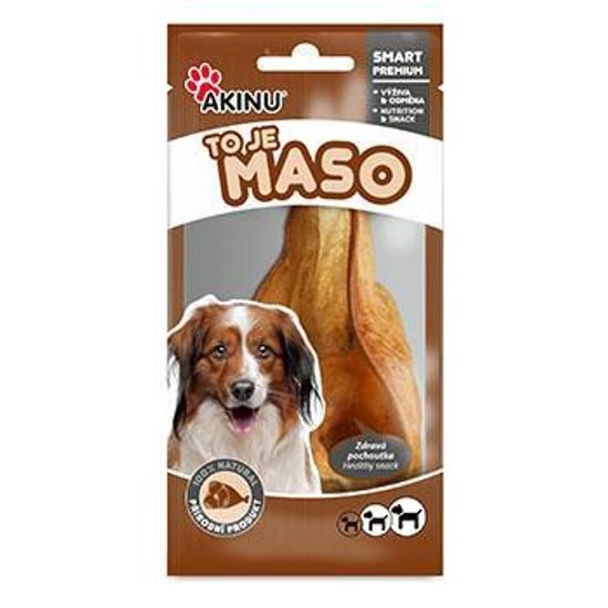 Akinu Ucho vodního buvola pamlsek pro psy 1 ks
