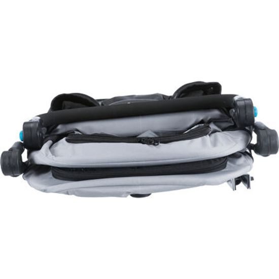 Trixie Vozík za kolo s funkcí rychlého skládání šedý