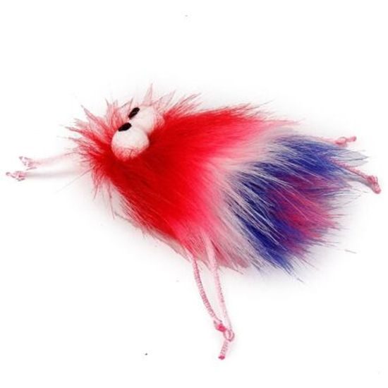 AFP Chlupatá hračka Fluffer AFP Furry Ball se šantou