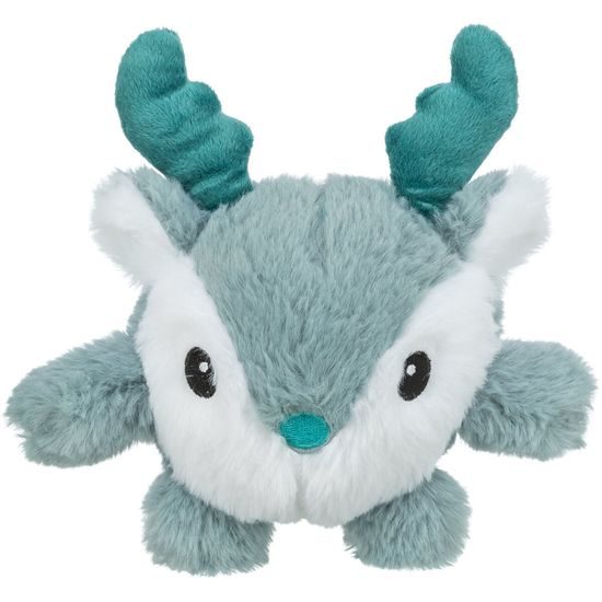 TRIXIE Xmas Reindeer vánoční plyšový sob míček 18 cm