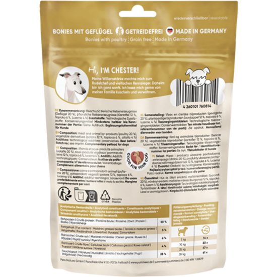 Yummeez Classic Bonies s drůběžím masem 175 g