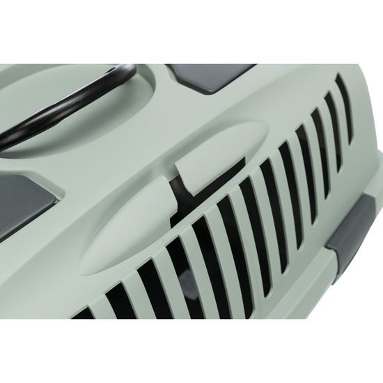 Trixie Be Eco transportní box CAPRI III S: 40x38x61cm (max 12kg) antracitová/šedozelená