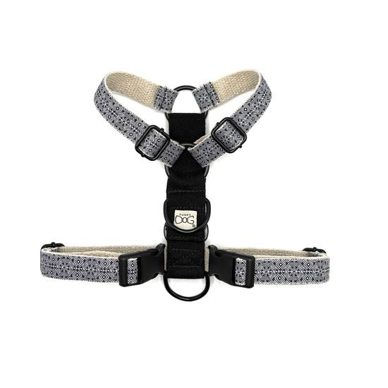 FUNKY DOG Konopný postroj pro psa – neomezující, pohodlný a z přírodních materiálů