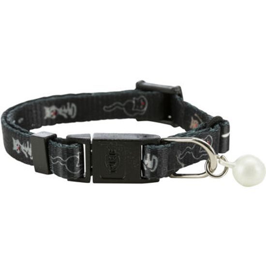 Trixie Obojek pro koťata motiv kočka a myš s rolničkou