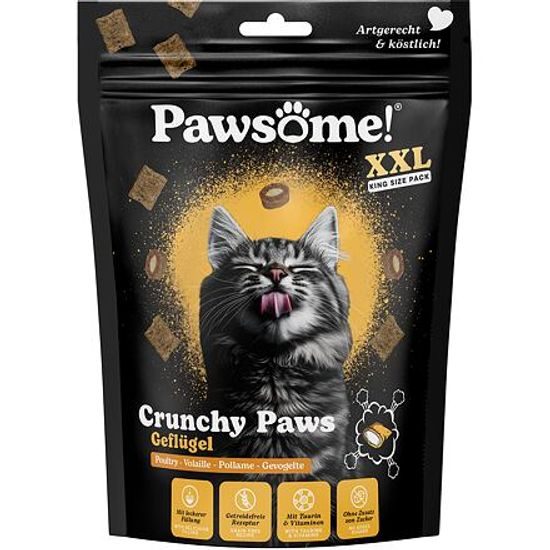 Pawsome! Crunchy Paws s drůbežím masem 150 g