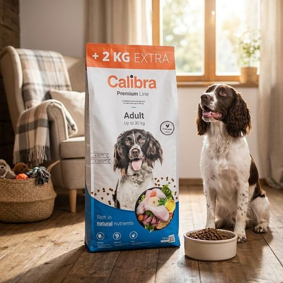 Calibra Dog Premium Line Adult 12+2kg