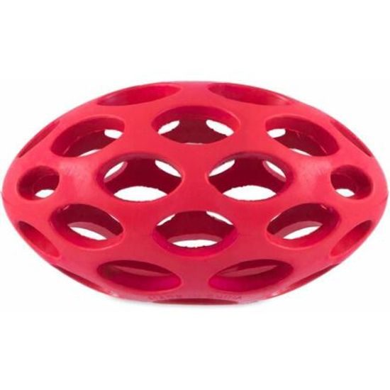JW Pet JW Hol-EE Football děrovaný rugby míč Medium