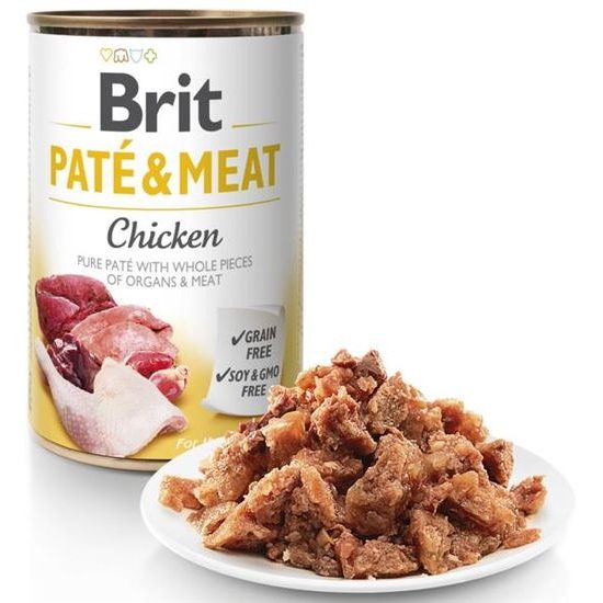 Brit Paté & Meat konzerva Chicken 400 g