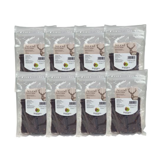 BOHEMIA 20x Jelení plátky 100g