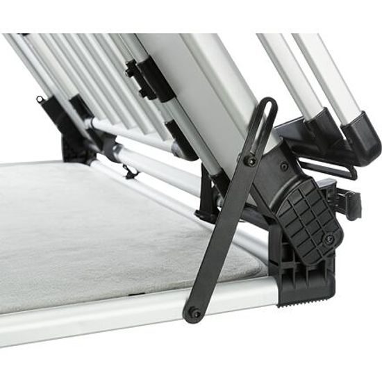 Trixie Univerzální zadní mřížka/mění kufr v přepravku 94-14x69x53cm světlešedá/stříbrná