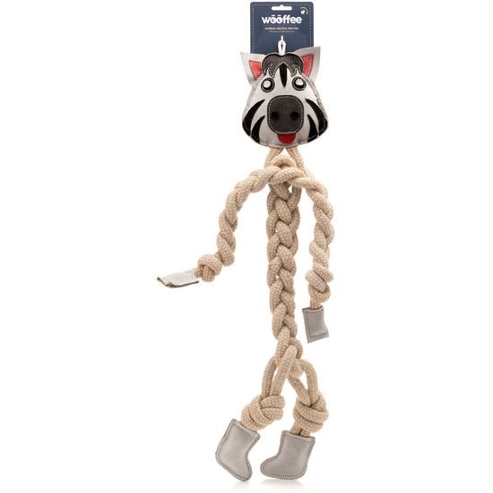 Wooffee provazový dlouhán Zebra