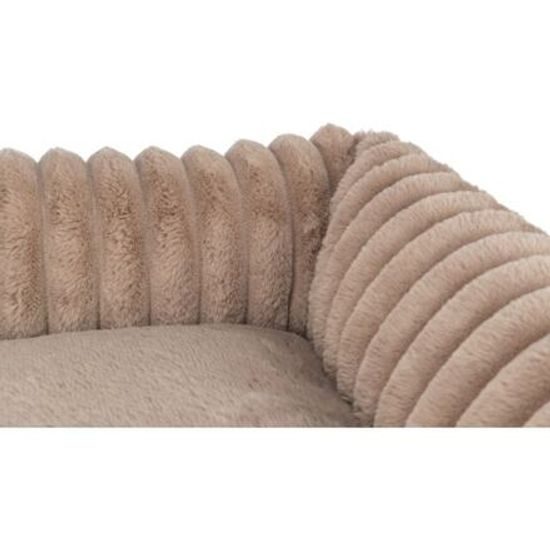 Trixie Pelech LONNI obdélníkový manšestrový plyš béžový