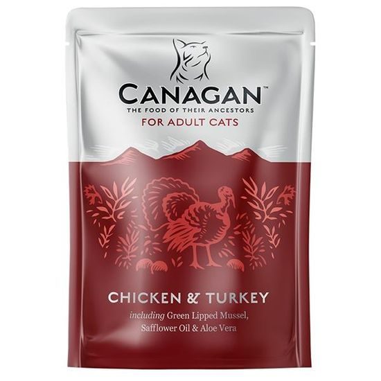 Canagan Cat kapsička Adult kuře a krůta 85 g