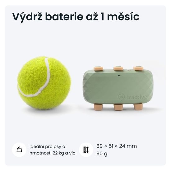 Tractive GPS DOG XL sledování polohy a aktivity pro psy