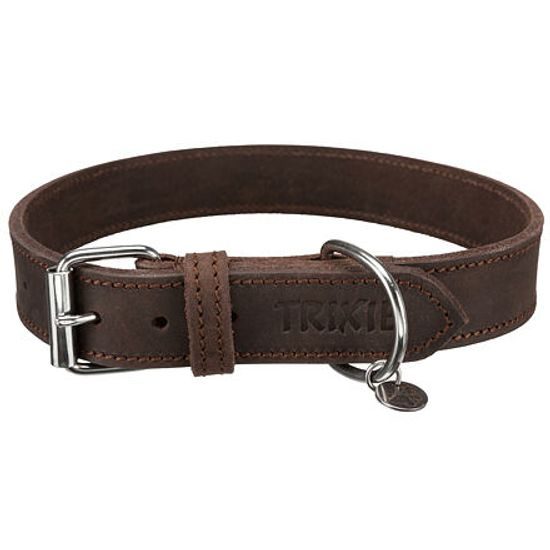 Trixie Kožený obojek RUSTIC