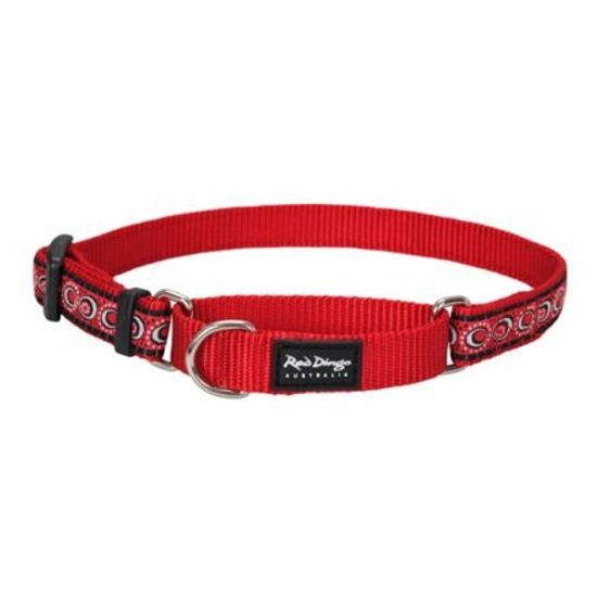 Red Dingo Obojek polostahovací 2cm x 33-50cm