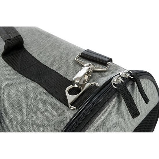 Trixie Transportní taška/pelíšek HOLLY 50x30x30cm nylon černo/šedá (max 15kg)