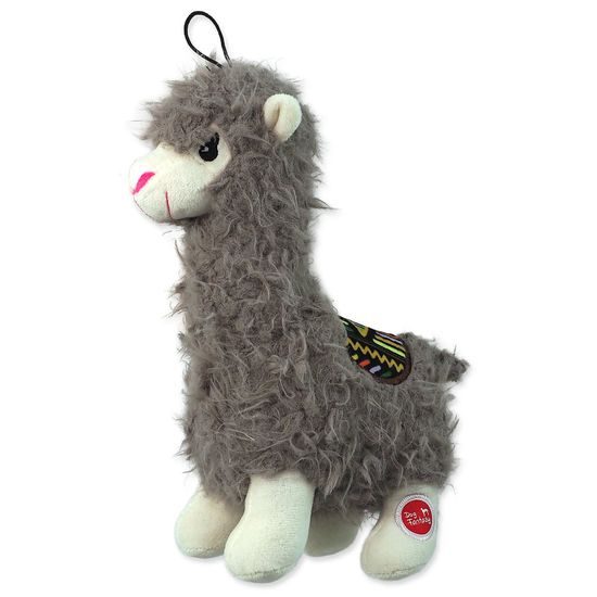 Dog fantasy Hračka Stuffed Toy lama pískací mix barev 26cm