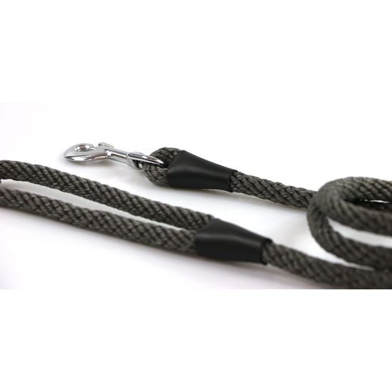 Aminela lanové vodítko 12mm/150cm šedé